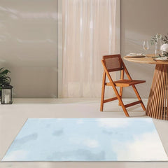 Kids Soft Gradient Carpet, Non-slip Washable Mat for Bedroom