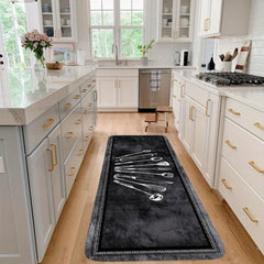 Waterproof Kitchen Floor Mat Machine Washable Absorbent Soft Thickened
