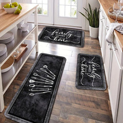 Waterproof Kitchen Floor Mat Machine Washable Absorbent Soft Thickened