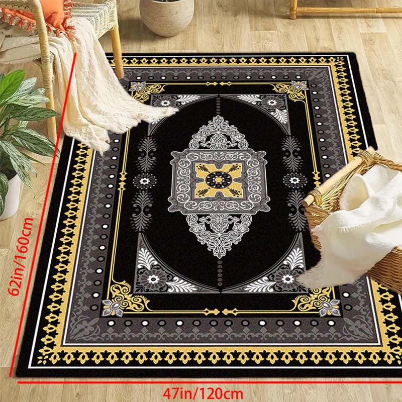 Vintage Boho Area Rug Soft Stain Resistant Fluffy Rug