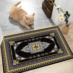 Vintage Boho Area Rug Soft Stain Resistant Fluffy Rug