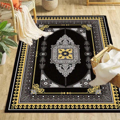 Vintage Boho Area Rug Soft Stain Resistant Fluffy Rug