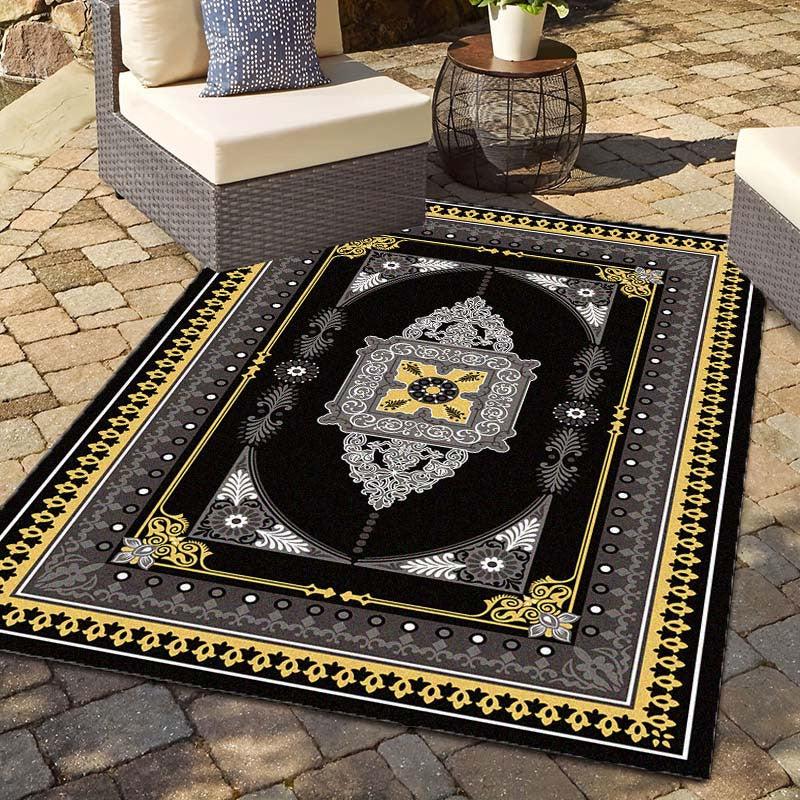 Vintage Boho Area Rug Soft Stain Resistant Fluffy Rug