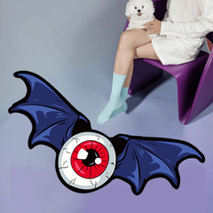 Thickened Devil Eye Irregular Shape Area Rugs for Children's Bedroom