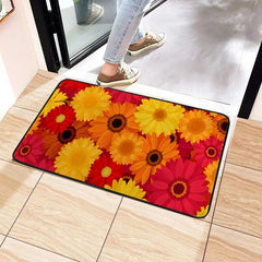 Soft Thick Non Slip Floral Area Rug for Kitchen Living Room Bedroom