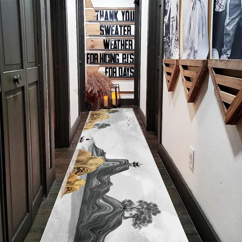 Oriental Hallway Rug Runner Non Slip Stair Carpet