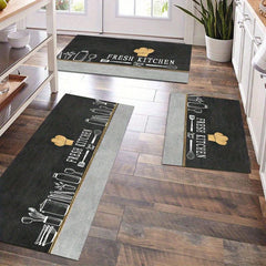 Waterproof Non Slip Kitchen Floor Mat Machine Washable