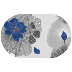 Bathroom Water Absorbent Mat Toilet Anti Slip Mat