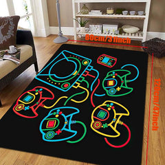 Non Slip Gamer Room Decor Rug for Video Gamers