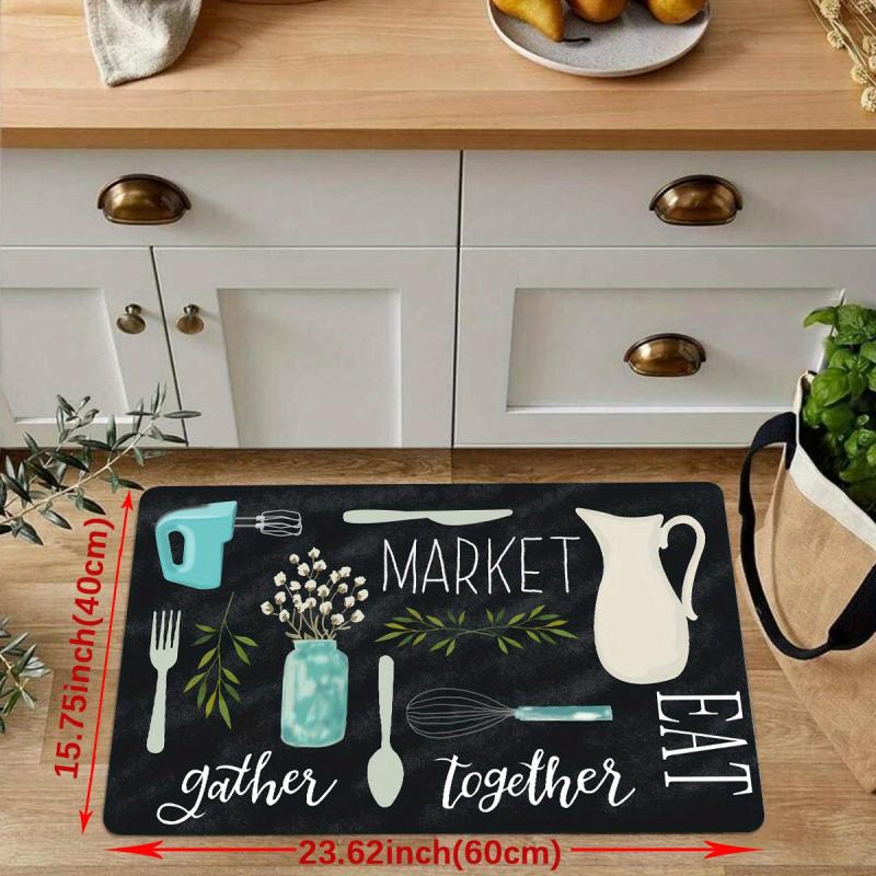 Anti Fatigue Kitchen Mat Absorbent Runner Rug