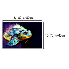 Quick Dry 3D Sea Turtle Floor Mat for Living Room Kitchen Bathroom