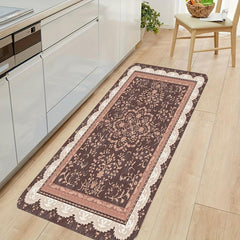 Vintage Persian Carpet Non-slip Floral Floor Mat