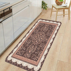 Vintage Persian Carpet Non-slip Floral Floor Mat