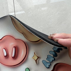3D Cartoon Monkey Non-slip Floor Mat