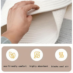 Modern Geometric Pattern Rug Absorbent Non Slip for Living Room Bedroom Entrance
