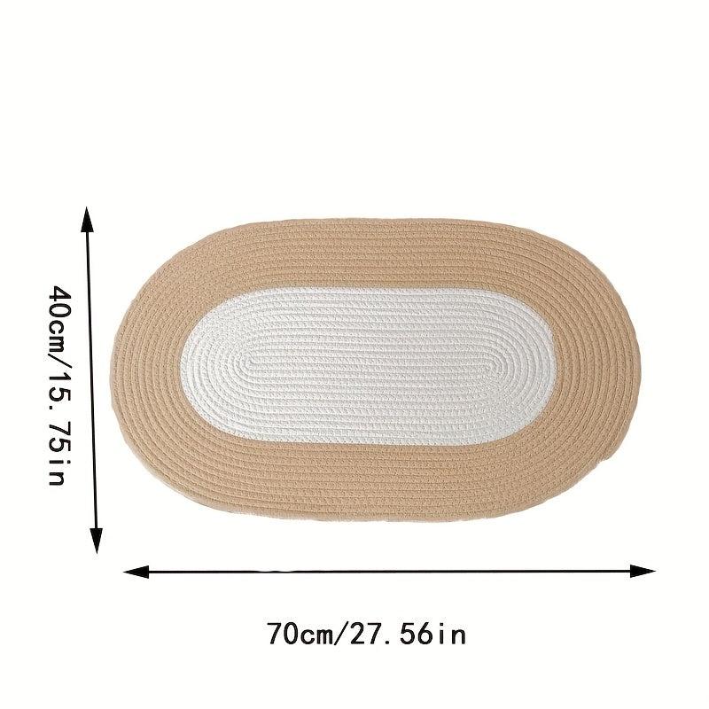 Modern Geometric Pattern Rug Absorbent Non Slip for Living Room Bedroom Entrance
