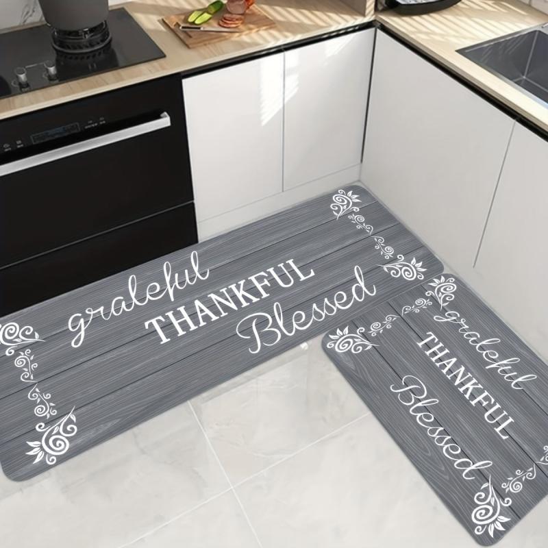 Soft Memory Foam Rug for Kitchen Bedroom Bathroom