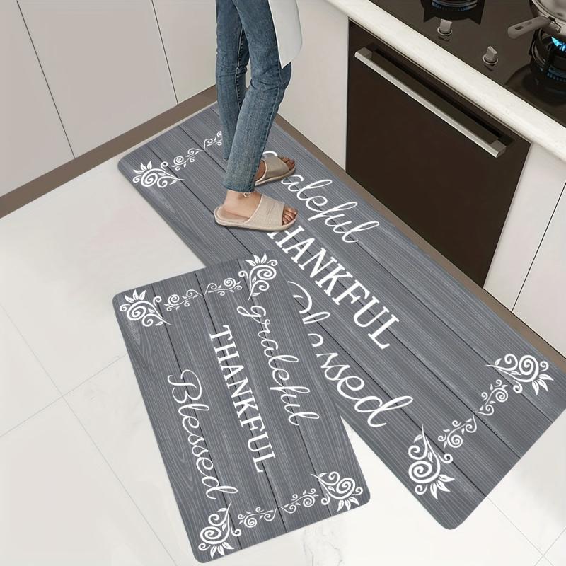 Soft Memory Foam Rug for Kitchen Bedroom Bathroom