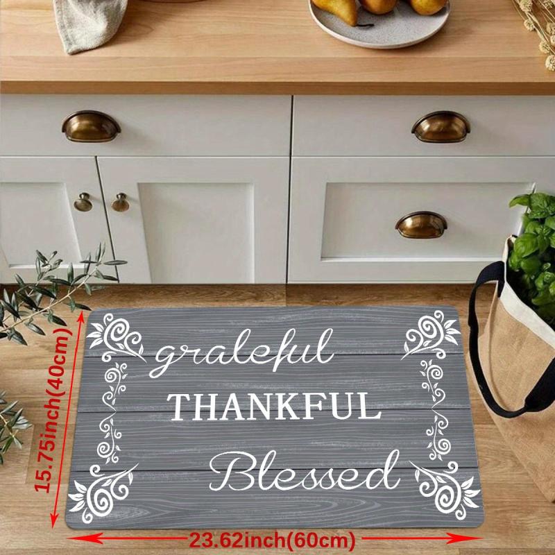 Soft Memory Foam Rug for Kitchen Bedroom Bathroom
