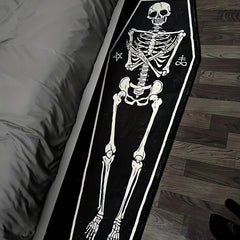 Halloween Gothic Style Skull Carpet Rug Mat