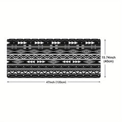 Striped Kitchen Mat Rugs Non-Slip Laundry Room Rugs