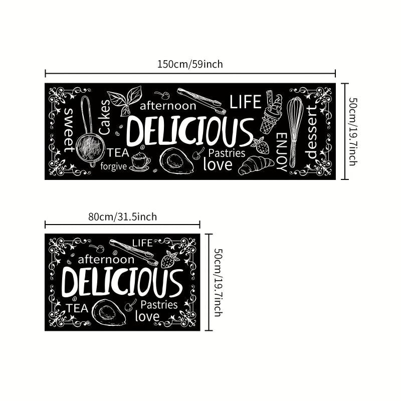 Anti Fatigue Kitchen Mat Non Slip Cushioned Kitchen Rug Sets