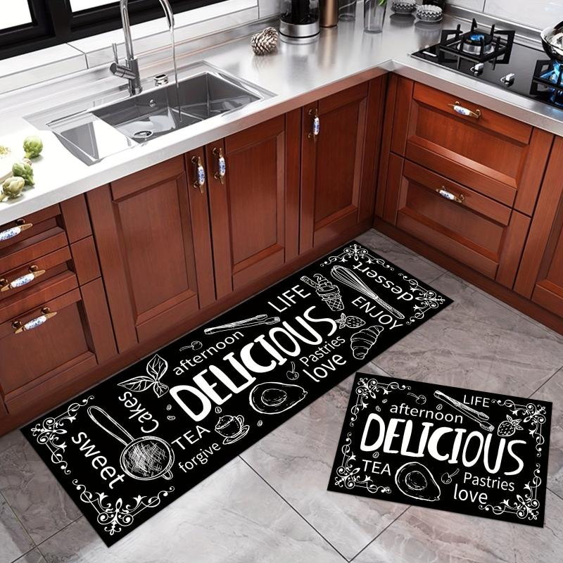 Anti Fatigue Kitchen Mat Non Slip Cushioned Kitchen Rug Sets