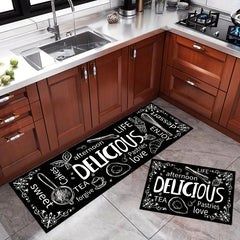 Anti Fatigue Kitchen Mat Non Slip Cushioned Kitchen Rug Sets