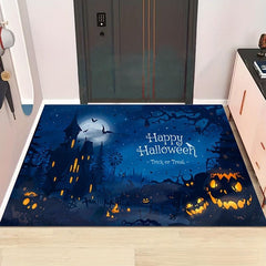 1pc HAPPY HALLOWEEN Area Rug Washable Non-slip Wear-Resistant Carpet Floor Mat