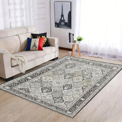Boho Anti Fatigue Kitchen Rugs Soft Faux Sheepskin Floor Mat