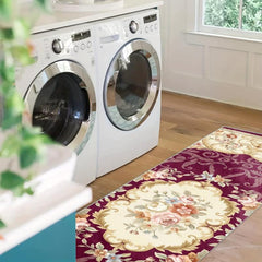 Vintage Floral Laundry Room Runner Rugs Long Oriental Hallway Rug Runner
