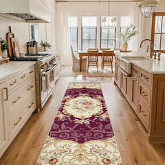 Vintage Floral Laundry Room Runner Rugs Long Oriental Hallway Rug Runner