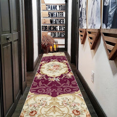 Vintage Floral Laundry Room Runner Rugs Long Oriental Hallway Rug Runner