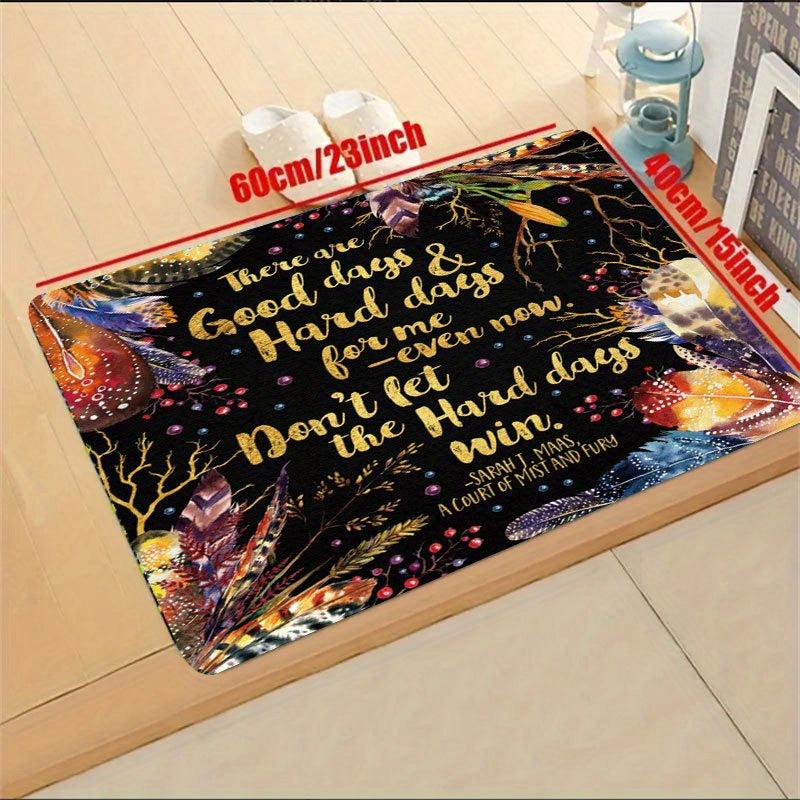 Soft Anti Fatigue Kitchen Rug Waterproof Non Slip Memory Foam Mat