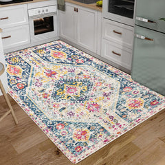Bohemian Persia Floor Mat Kitchen Non-slip Carpet Bedroom Decor Rug