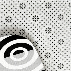 Geometric & Striped Pattern Kitchen Rug Modern Polyester Kitchen Mat
