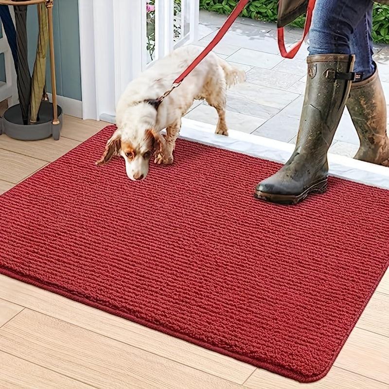 All Season Heavy Duty Entryway Floor Mat Machine Washable