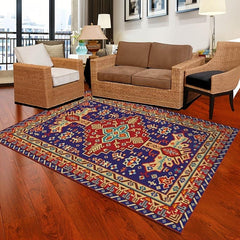European Style Crystal Velvet Rug Non Slip Floor Mat 23.6x35.4in