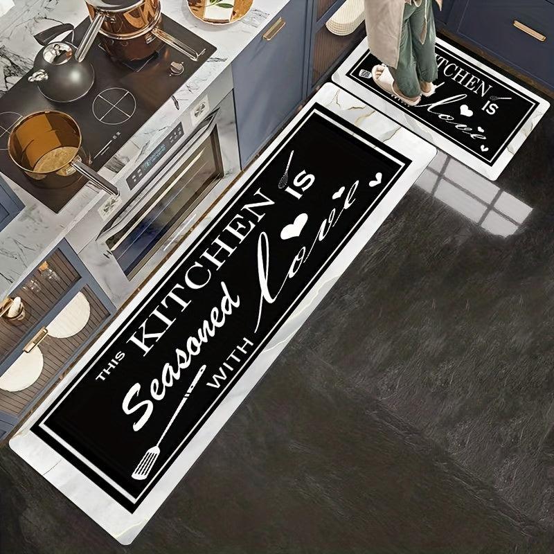 Kitchen Rug Soft Anti Fatigue Comfortable Mat Non Slip Floor Mat