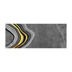 Nordic Geometric Area Rug Vintage Distressed Polyester Carpet