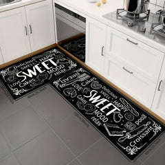 Kitchen Rugs And Mats Non Slip Absorbent Stain Resistant Durable