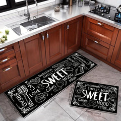 Kitchen Rugs And Mats Non Slip Absorbent Stain Resistant Durable