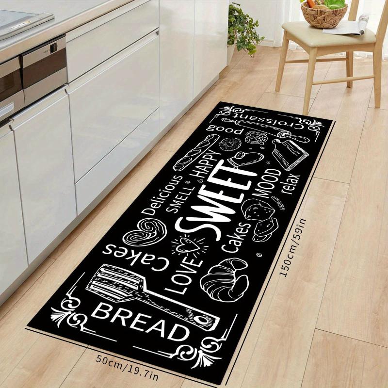 Kitchen Rugs And Mats Non Slip Absorbent Stain Resistant Durable