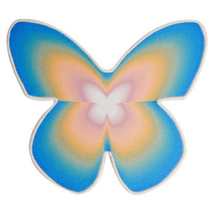 Irregular Cartoon Butterfly Area Rug Fleece Bedroom