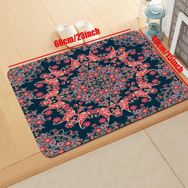 Bohemian Soft Floor Mat Non slip Ethnic Rugs