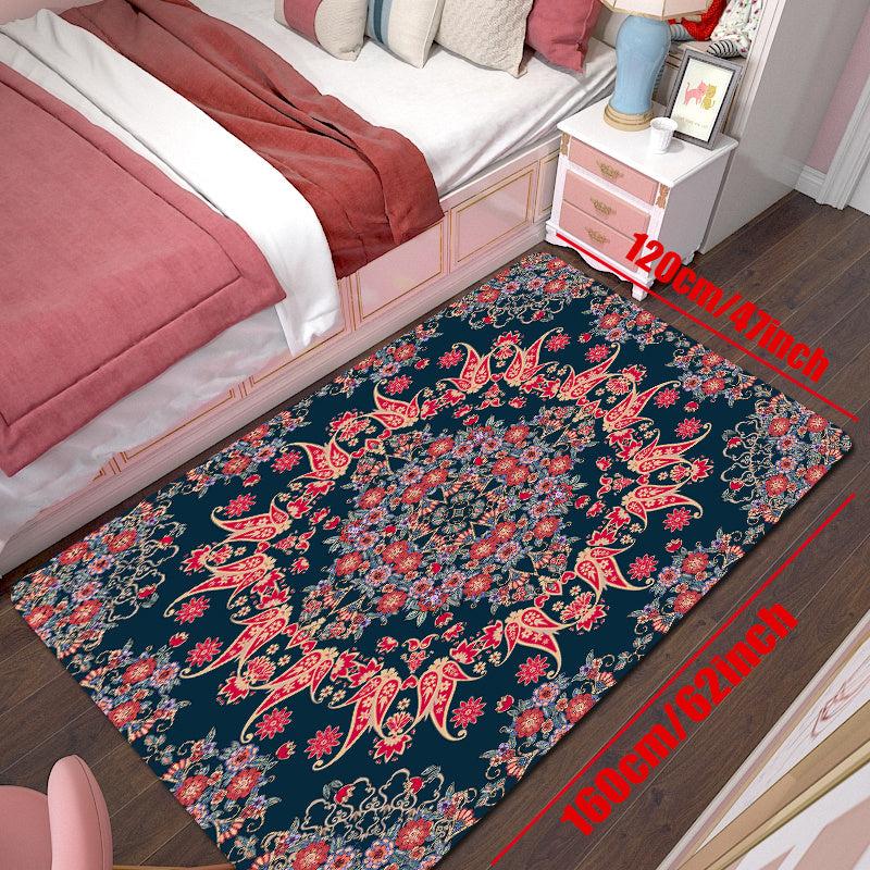 Bohemian Soft Floor Mat Non slip Ethnic Rugs