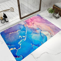 Colorful Non Slip Bathroom Mat for Safe Bathing