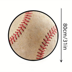 Baseball Fluffy Non Slip Area Rug for Bedroom Living Room