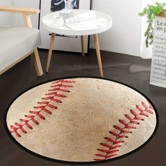 Baseball Fluffy Non Slip Area Rug for Bedroom Living Room