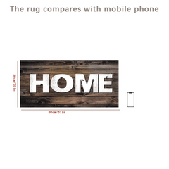 Non Slip Kitchen Carpet Soft Durable Cashmere Material